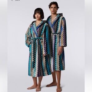 Missoni Home Giacomo Hooded Bathrobe- Small